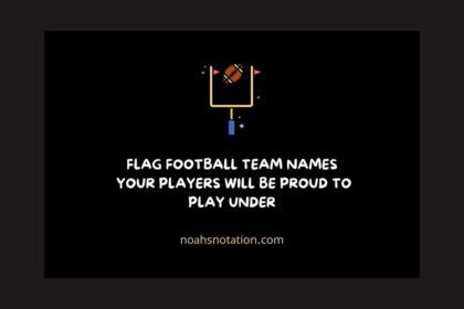 flag football team names