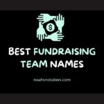 fundraising team names