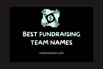 fundraising team names