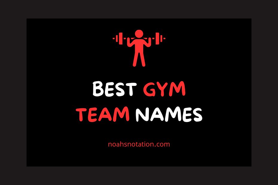 gym team names