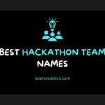 hackathon team names
