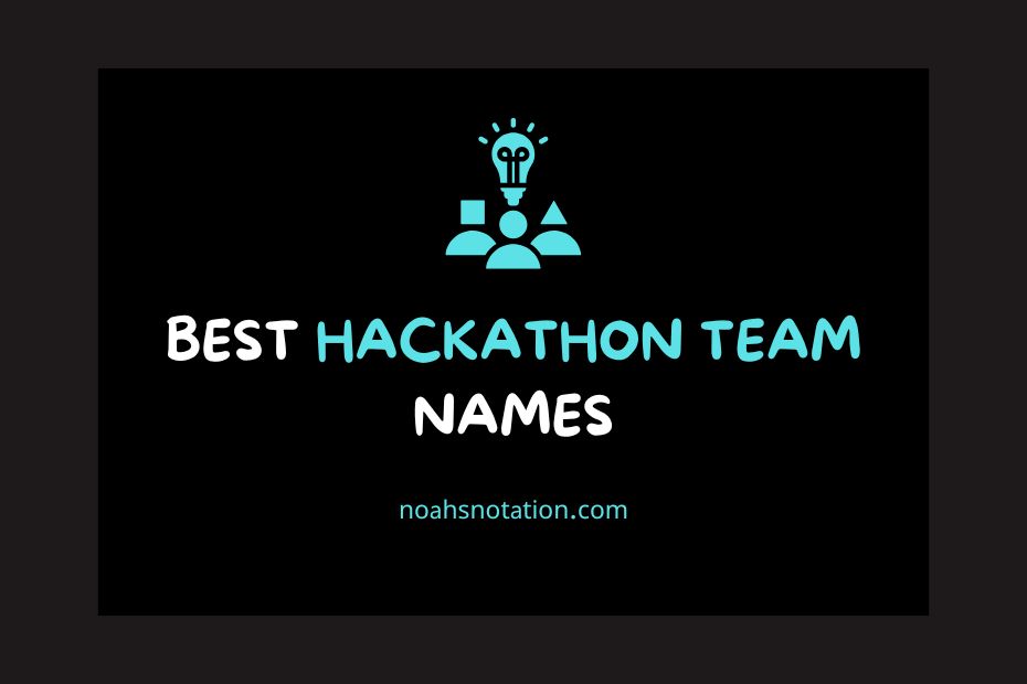 hackathon team names