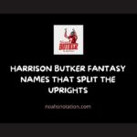 Harrison Butker Fantasy Names