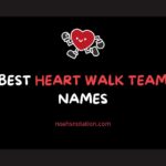 heart walk team names
