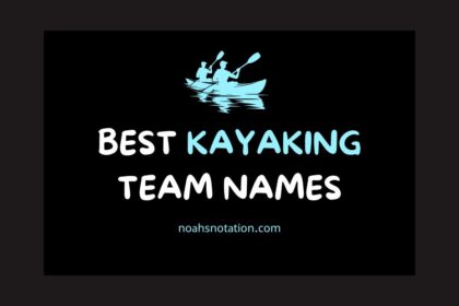 kayaking team names