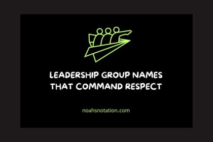 Leadership Group Names