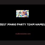 mario party team names