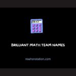 math team names