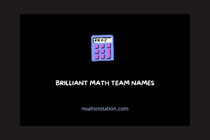 math team names