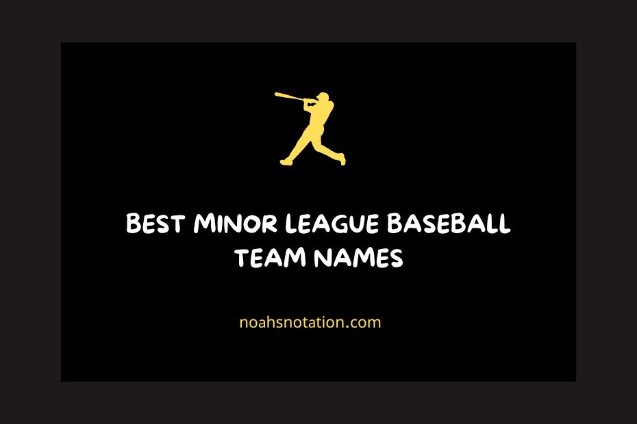 minor league baseball team names