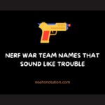nerf war team names