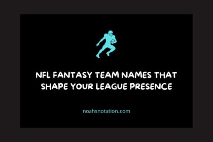 NFL Fantasy Team Names