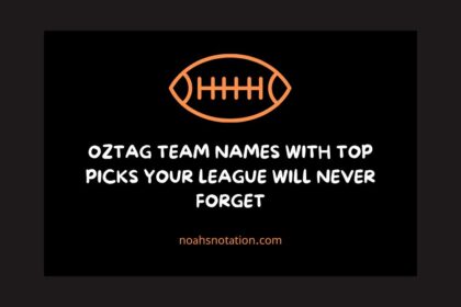 oztag team names
