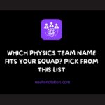 physics team names