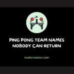 ping pong team names