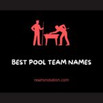 pool team names