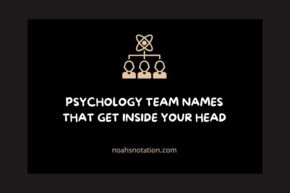 Psychology Team Names
