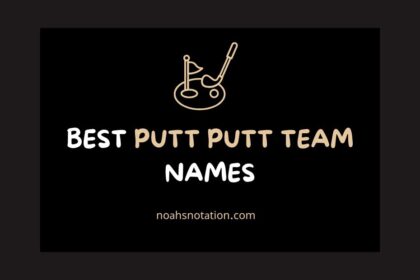 putt putt team names