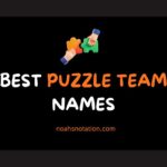 puzzle team names