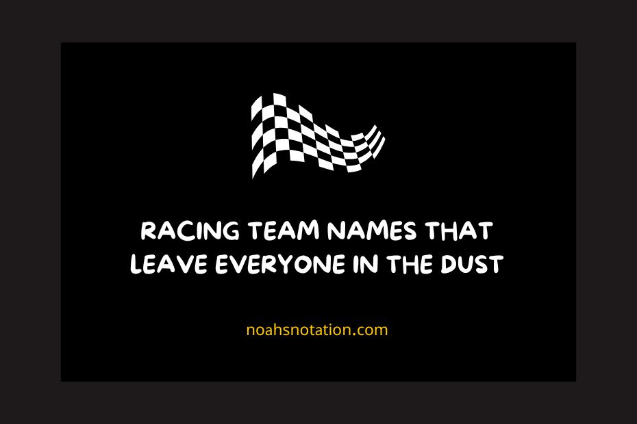 acing Team Names