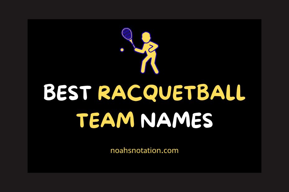 racquetball team names