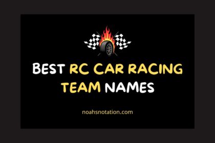 rc car racing team names
