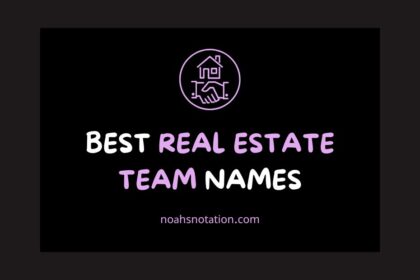 real estate team names