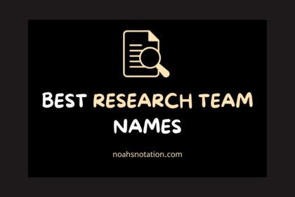 research team names