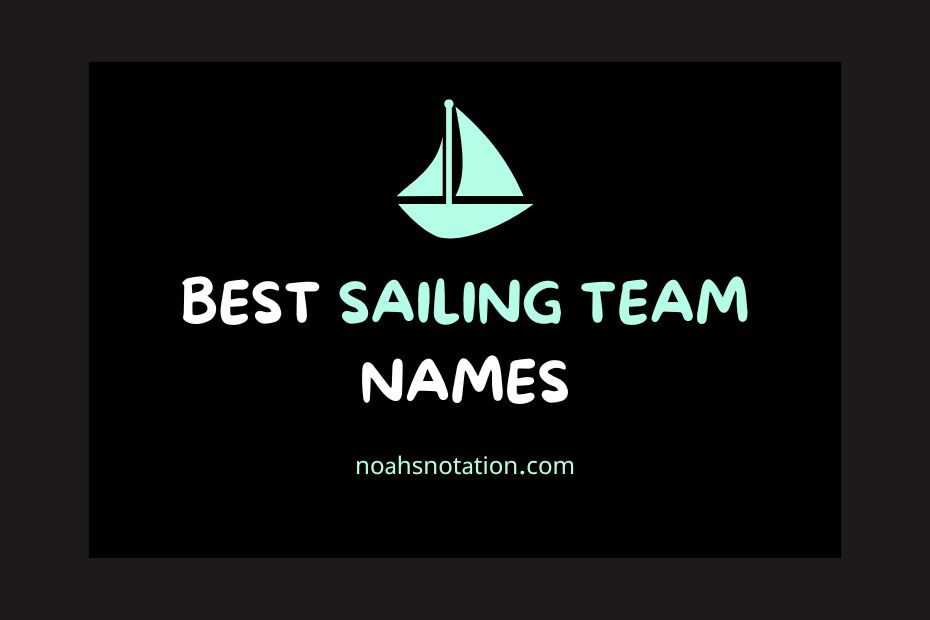 sailing team names