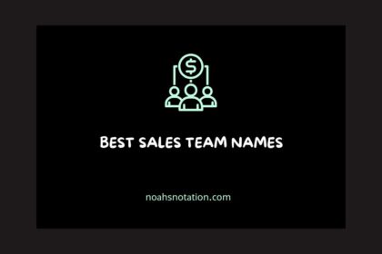 sales team names
