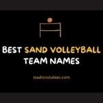 sand volleyball team names