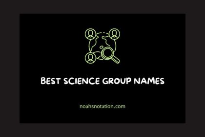 science group names