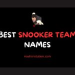 snooker team names