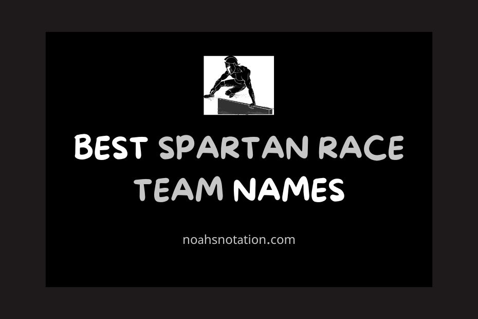 spartan race team names