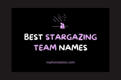 stargazing team names