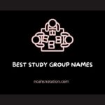 study group names