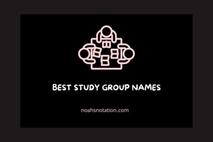 study group names