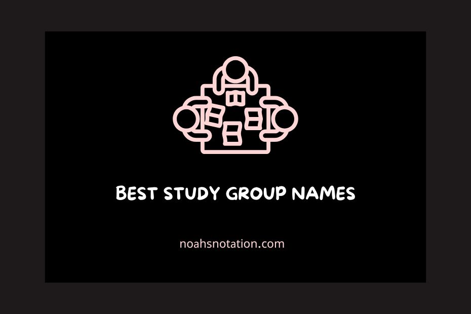 study group names