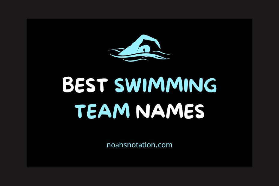 swimming team names