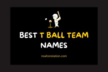 t ball team names