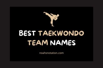 taekwondo team names