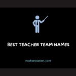 teacher team names