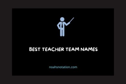 teacher team names