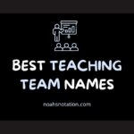 teaching team names