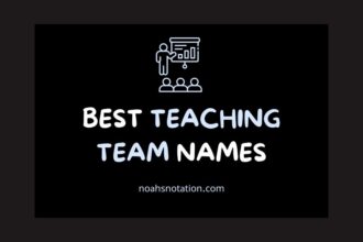 teaching team names