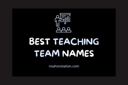 teaching team names