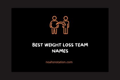 weight loss team names