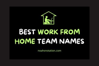 work from home team names