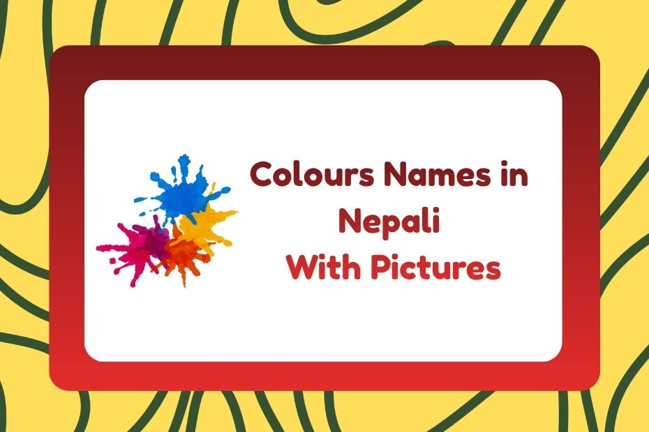 Colours Names in Nepali