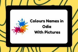 Colours Names in Odia